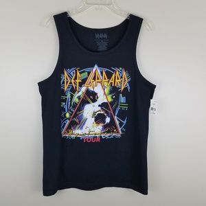 Men's Def Leppard Graphic Tank Hysteria Tour '88 M